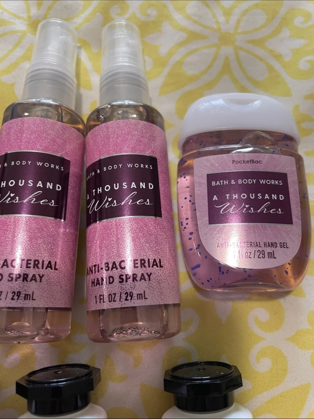Bath & Body Works 9 Piece A Thousand Wishes Hand Creams & Antibac Set NWT